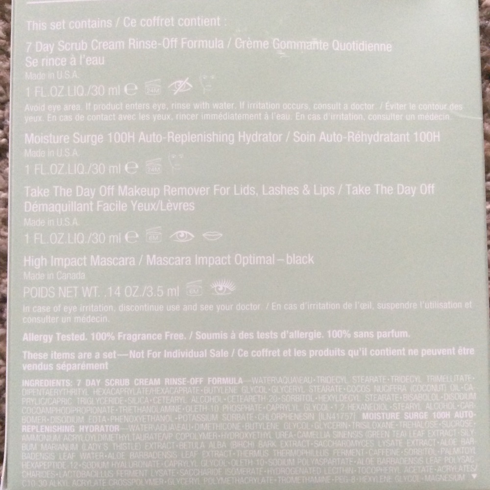 Clinique Sample Set - Picture 12 of 15